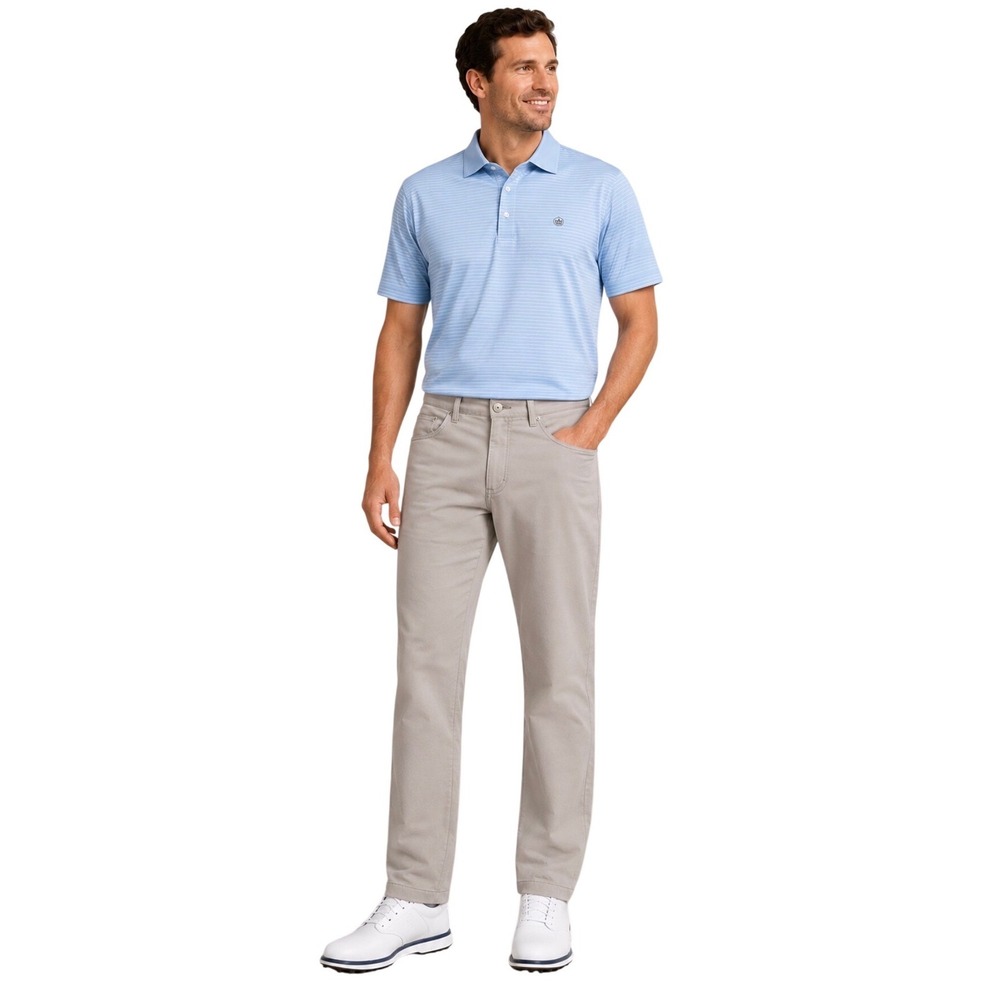 Peter Millar Light Gray/Tan Chinos